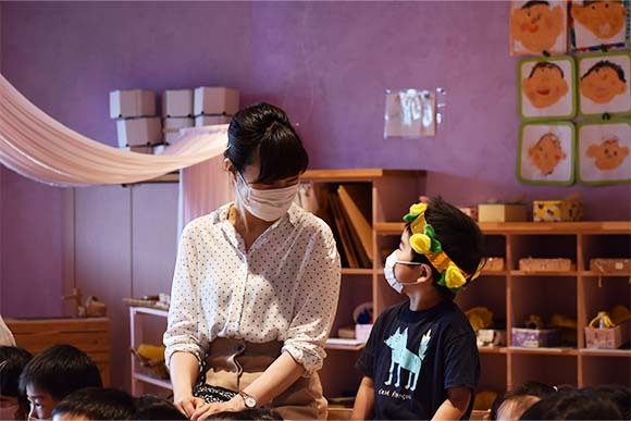 写真：お誕生日会