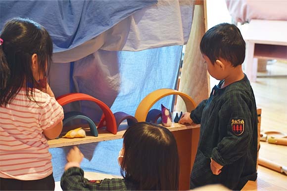 写真：室内自由あそび