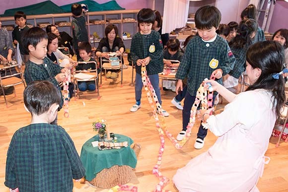 写真：母親参観日