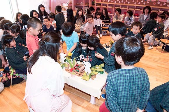 写真：母親参観日