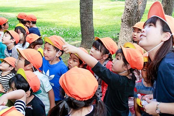 写真：春の遠足