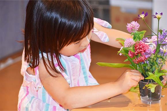 写真：生け花