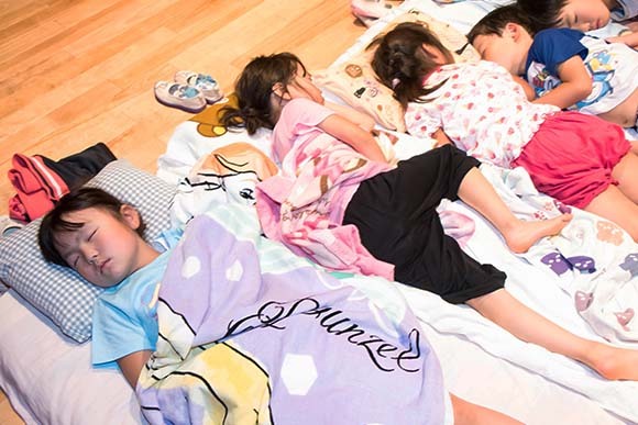 写真：お泊り会