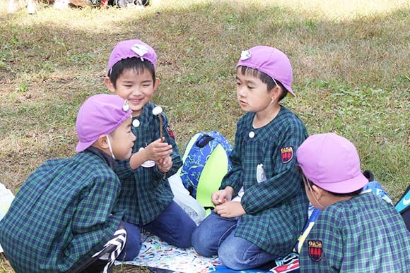 写真：年長秋のバス遠足