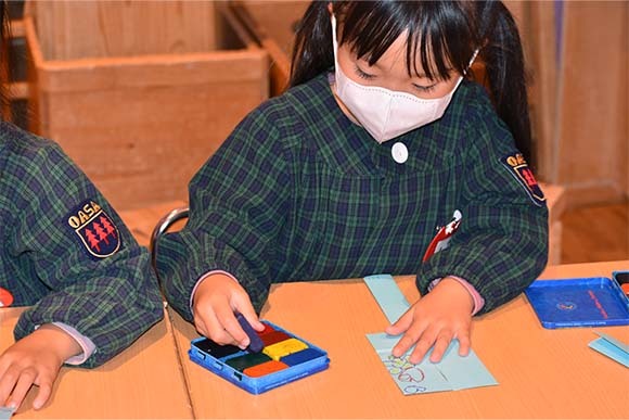 写真：お絵描き