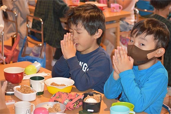 写真：昼食