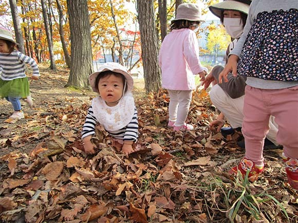 写真：外遊び