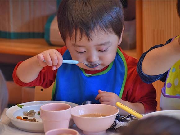 写真：昼食