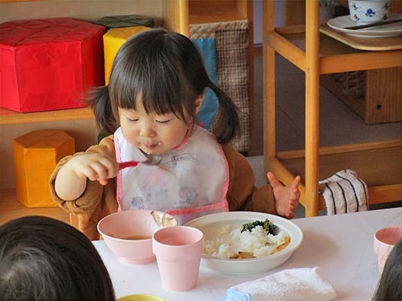 写真：昼食