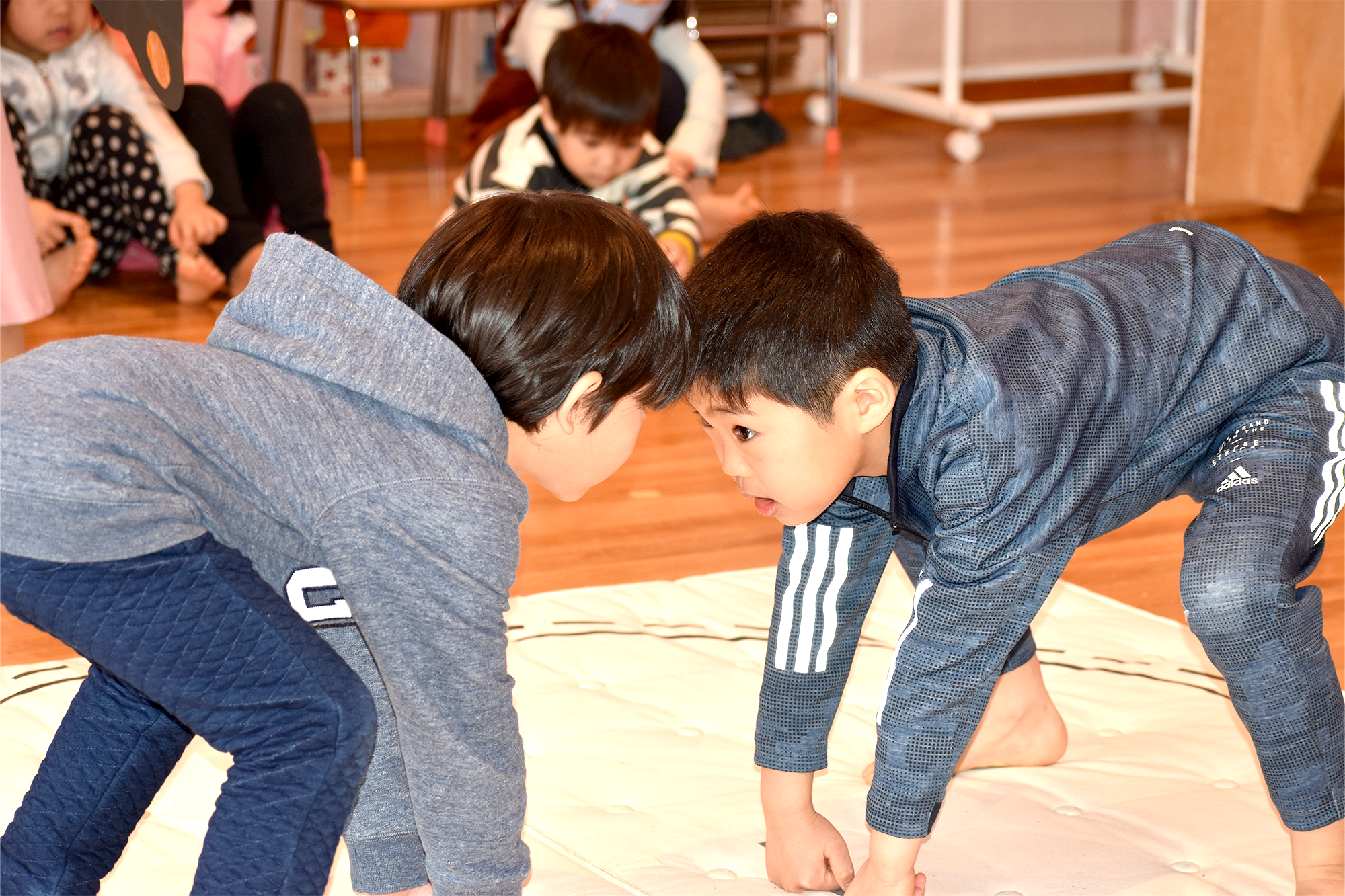 写真：園児