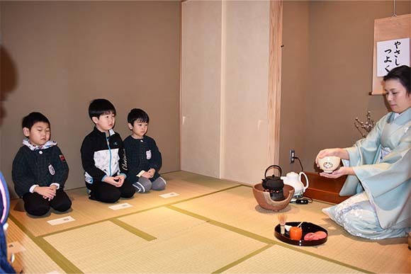 写真：お茶会