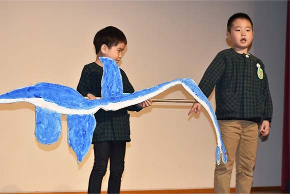 写真：お別れ発表会