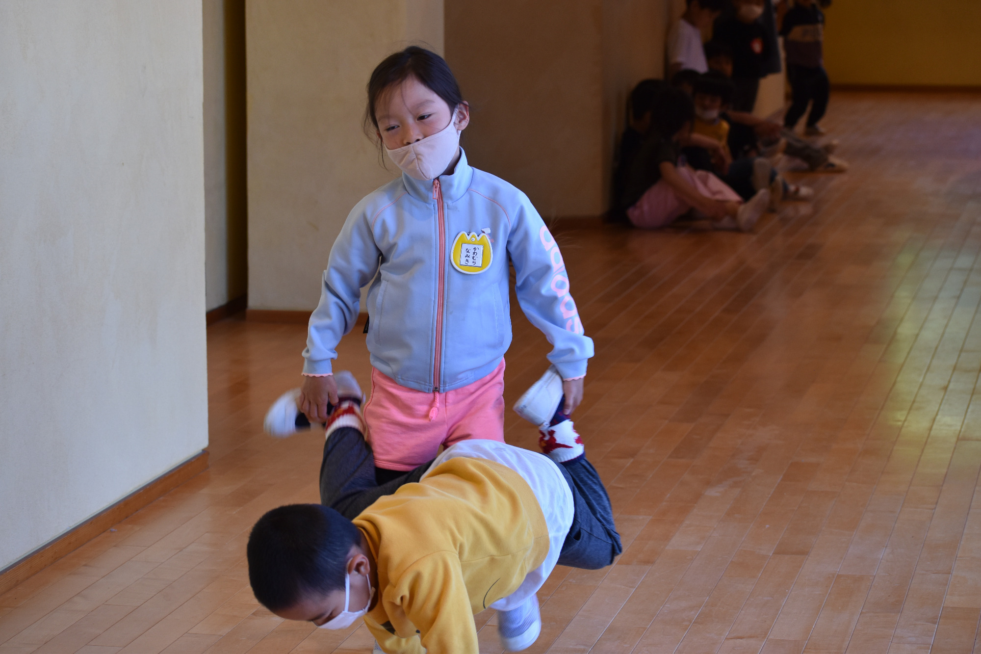 写真：園児