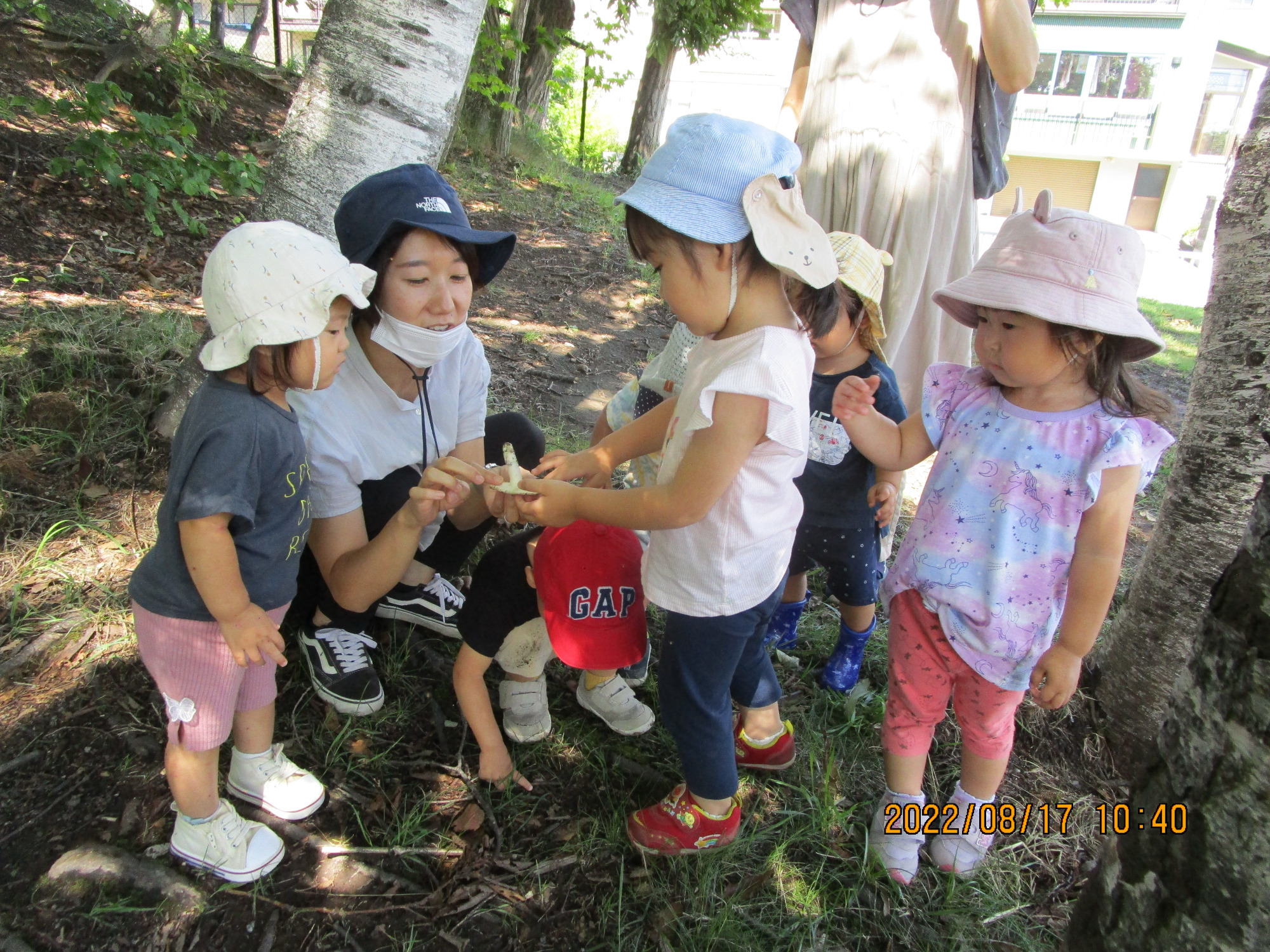 写真：外遊び