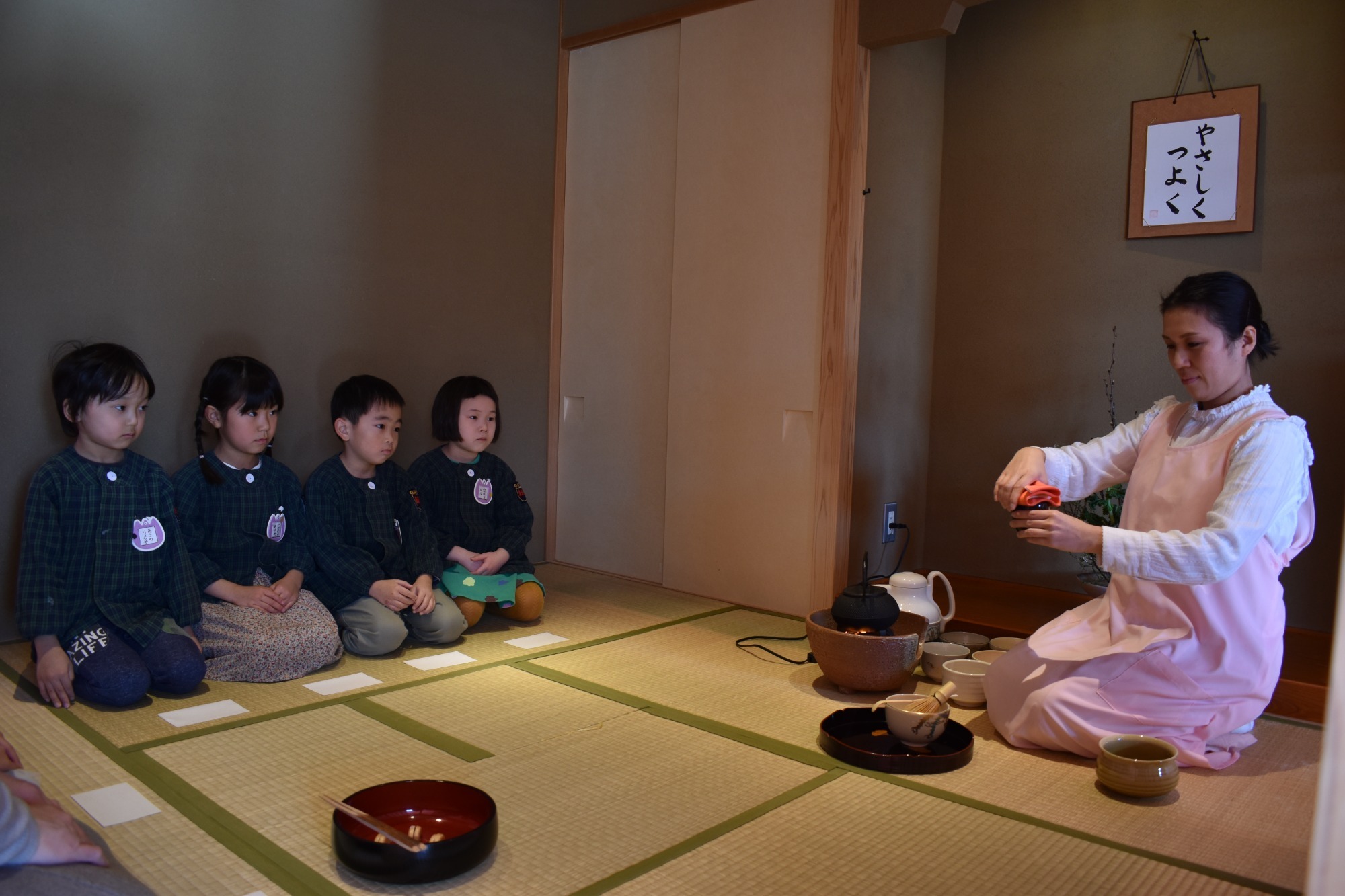 写真：お茶会