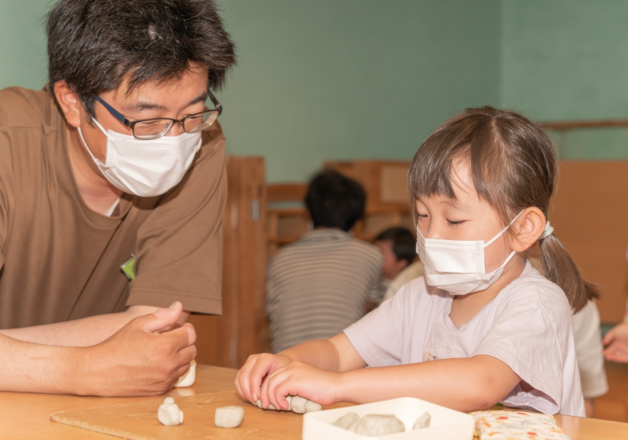 写真：父親参観日