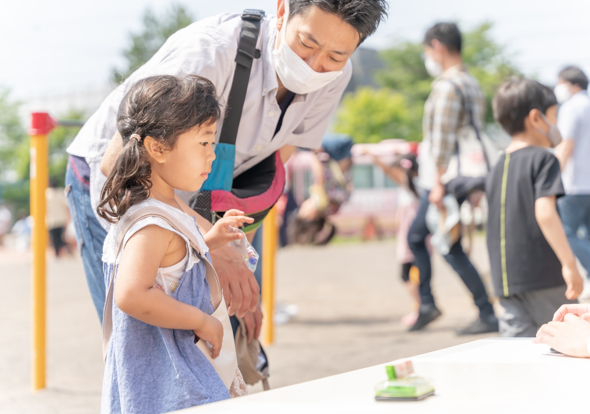 写真：父親参観日