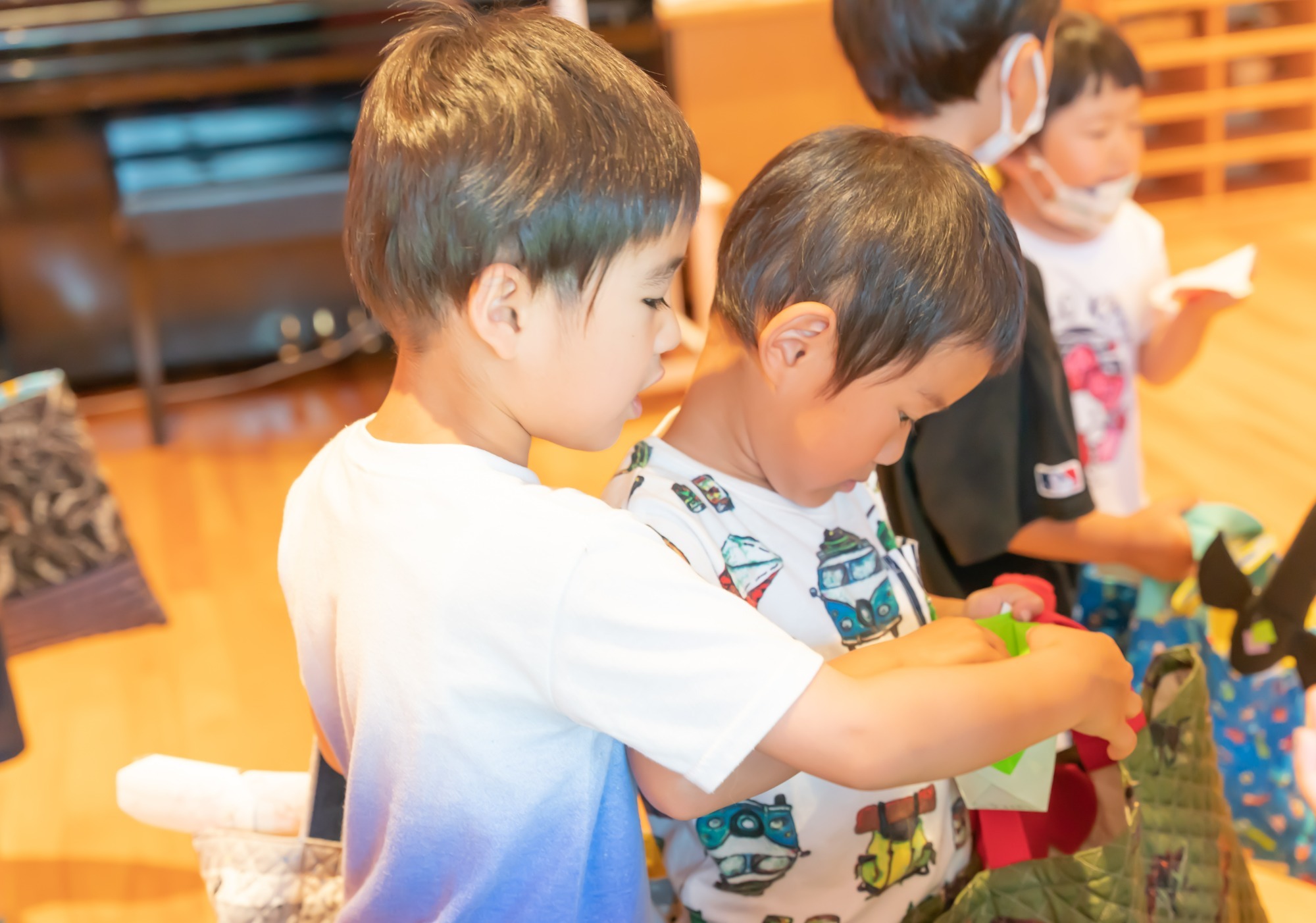 写真：父親参観日