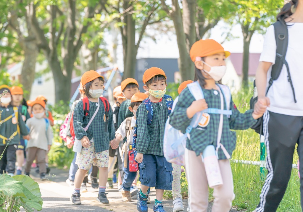 写真：春の遠足