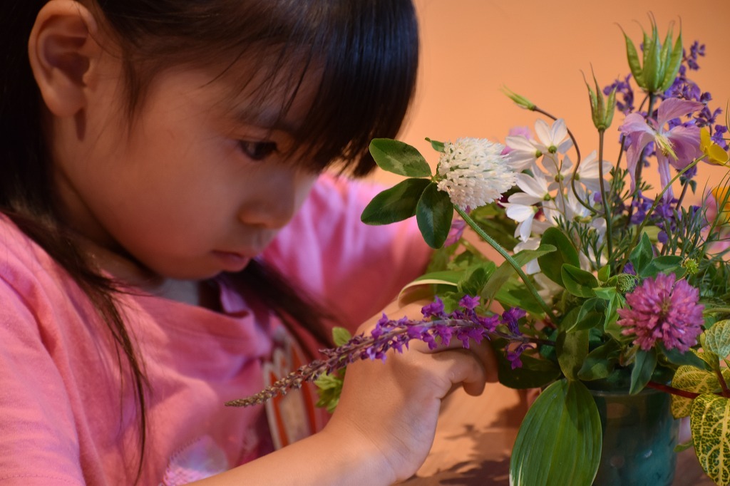 写真：生け花