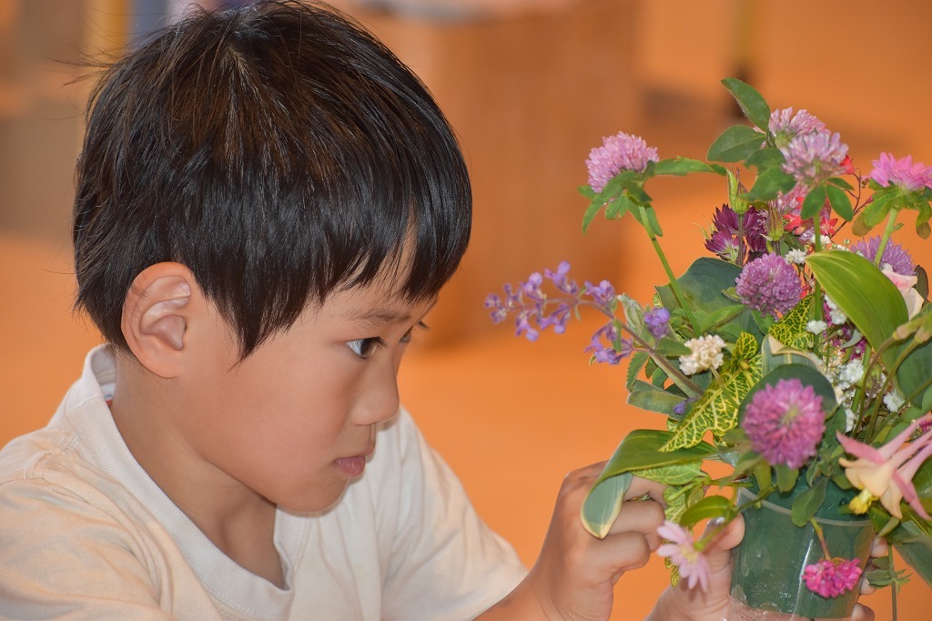 写真：生け花