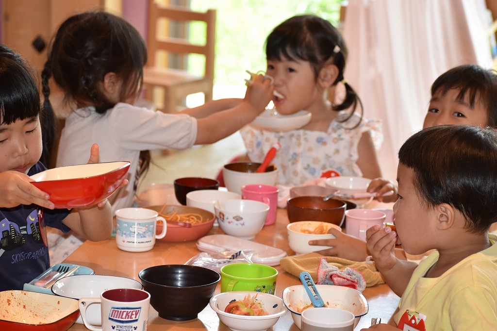 写真：昼食