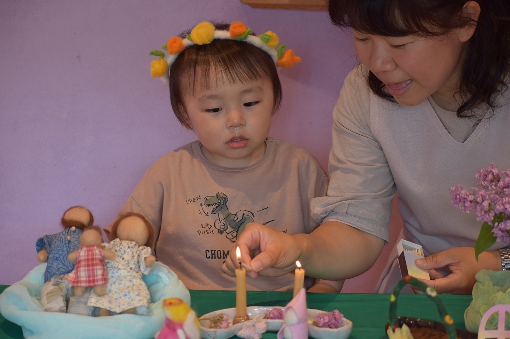 写真：設定保育