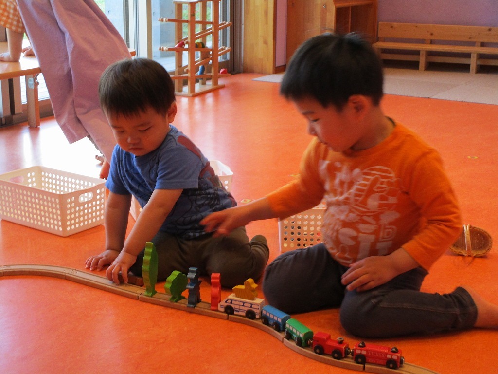 写真：人形遊び